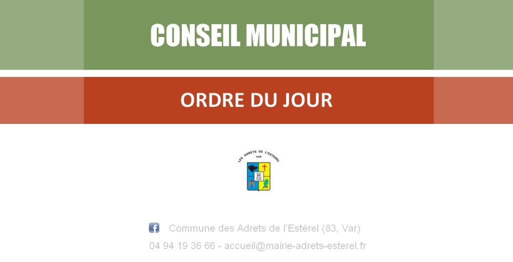 27/03/2025 – Conseil municipal