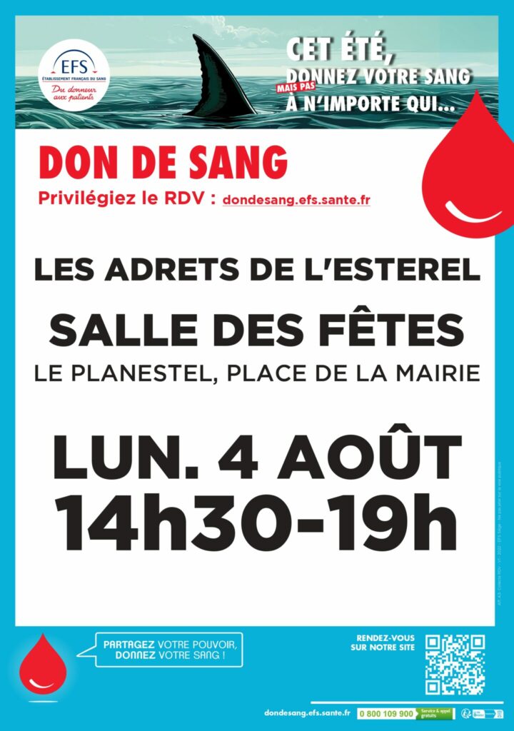 04/08/25 – Don de sang