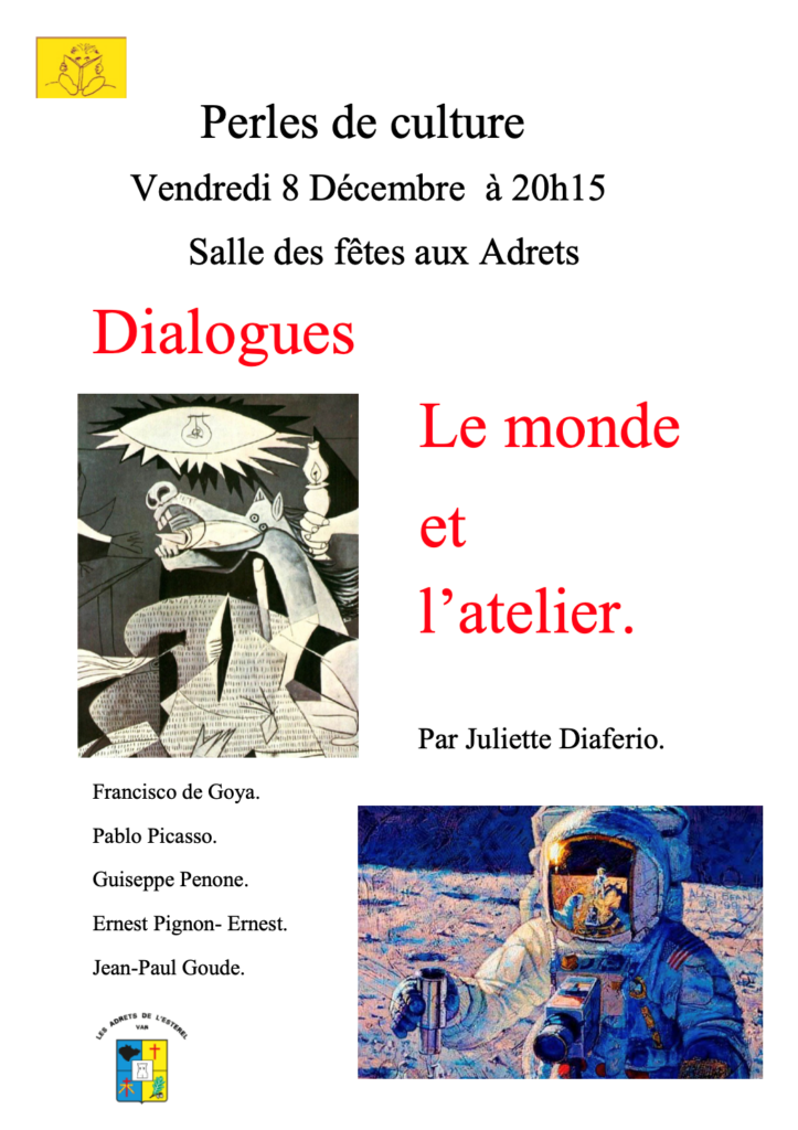 08/12/2023 – Conférence “Le monde et l’atelier”