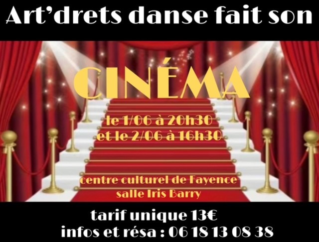 01 et 02/06/2024 – SPECTACLE DE FIN D’ANNEE – ART DRETS DANSE