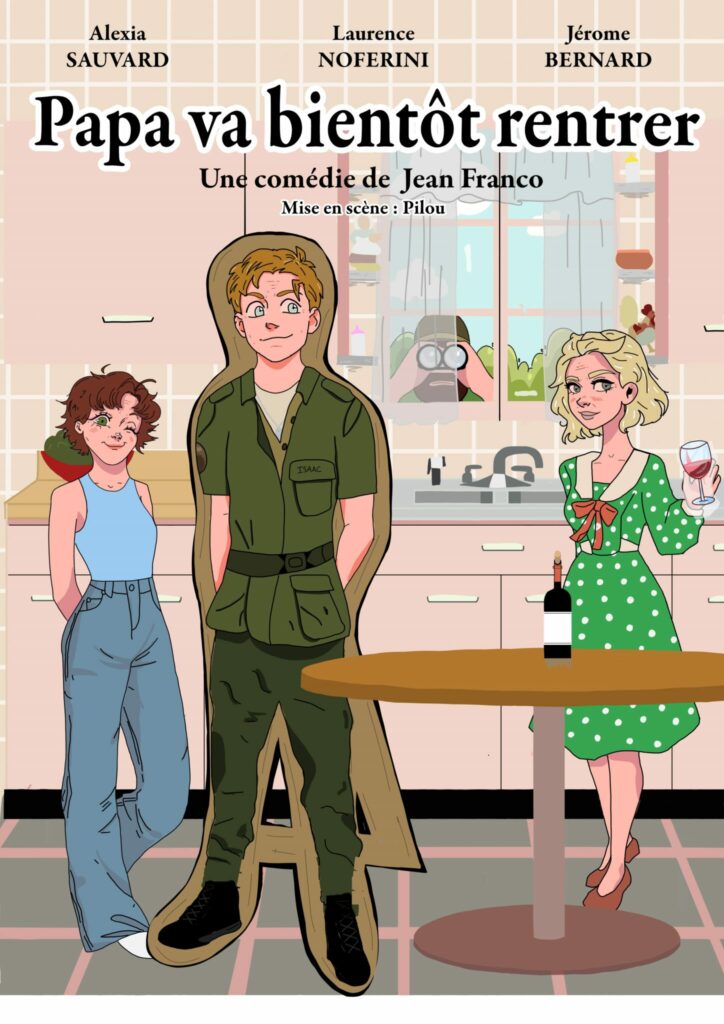 31/05/25 –  Théâtre « Papa va bientôt rentrer »