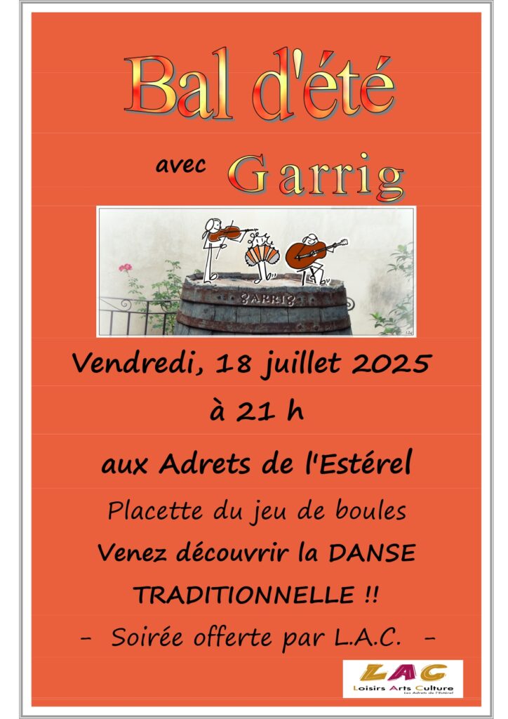 18/07/2025 – Bal d’été